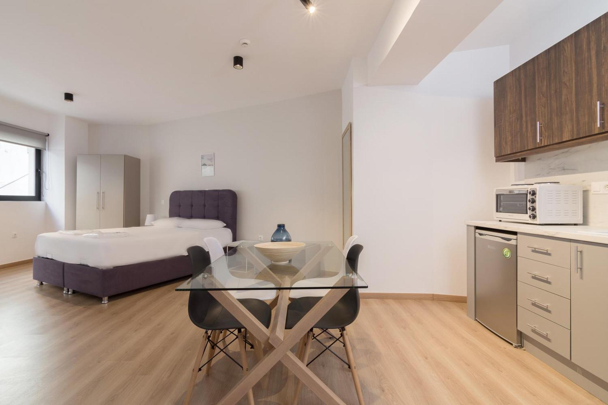 Leochares Lifestyle Apartments - Self Check-In Atina Oda fotoğraf