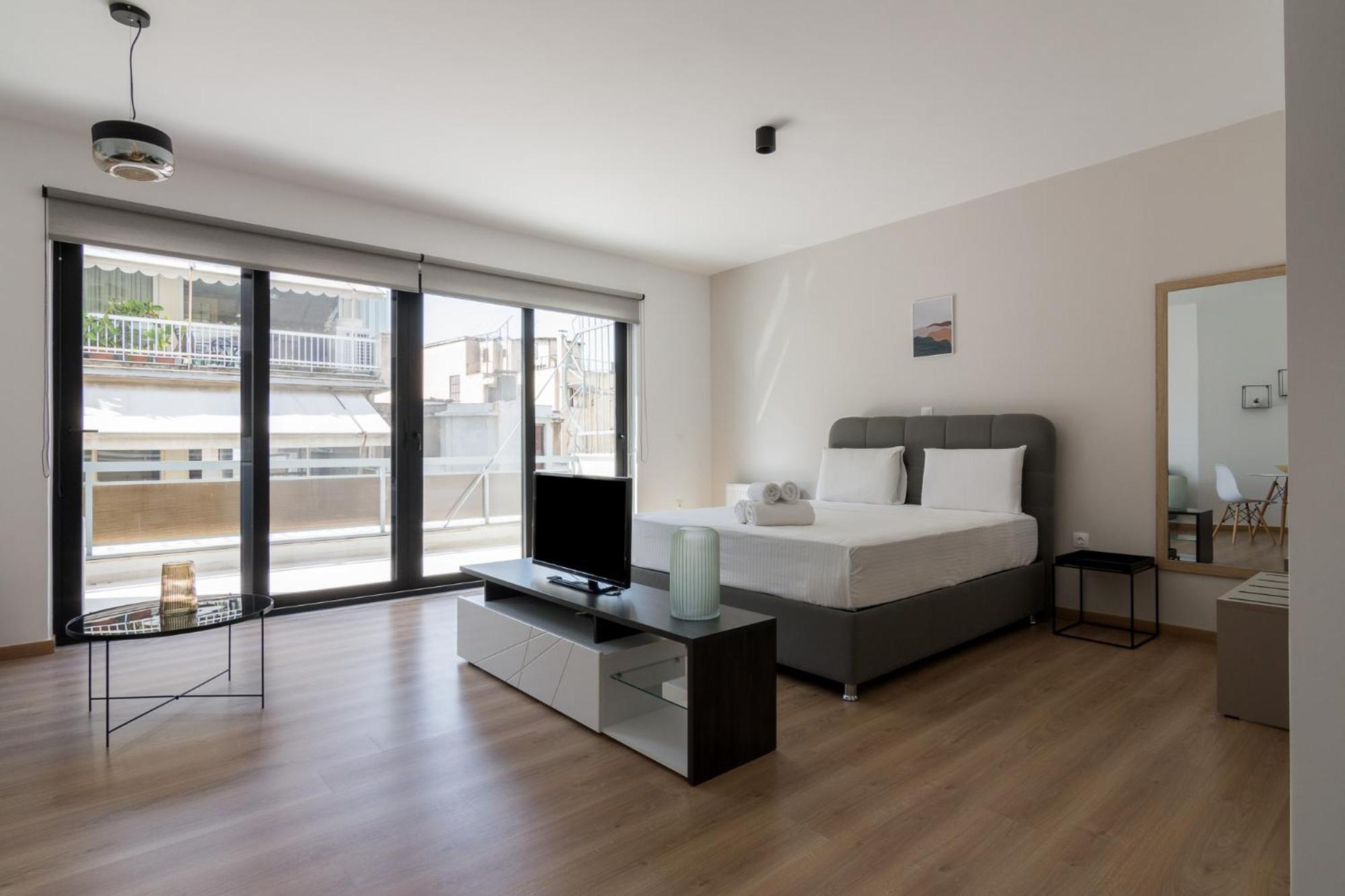 Leochares Lifestyle Apartments - Self Check-In Atina Oda fotoğraf